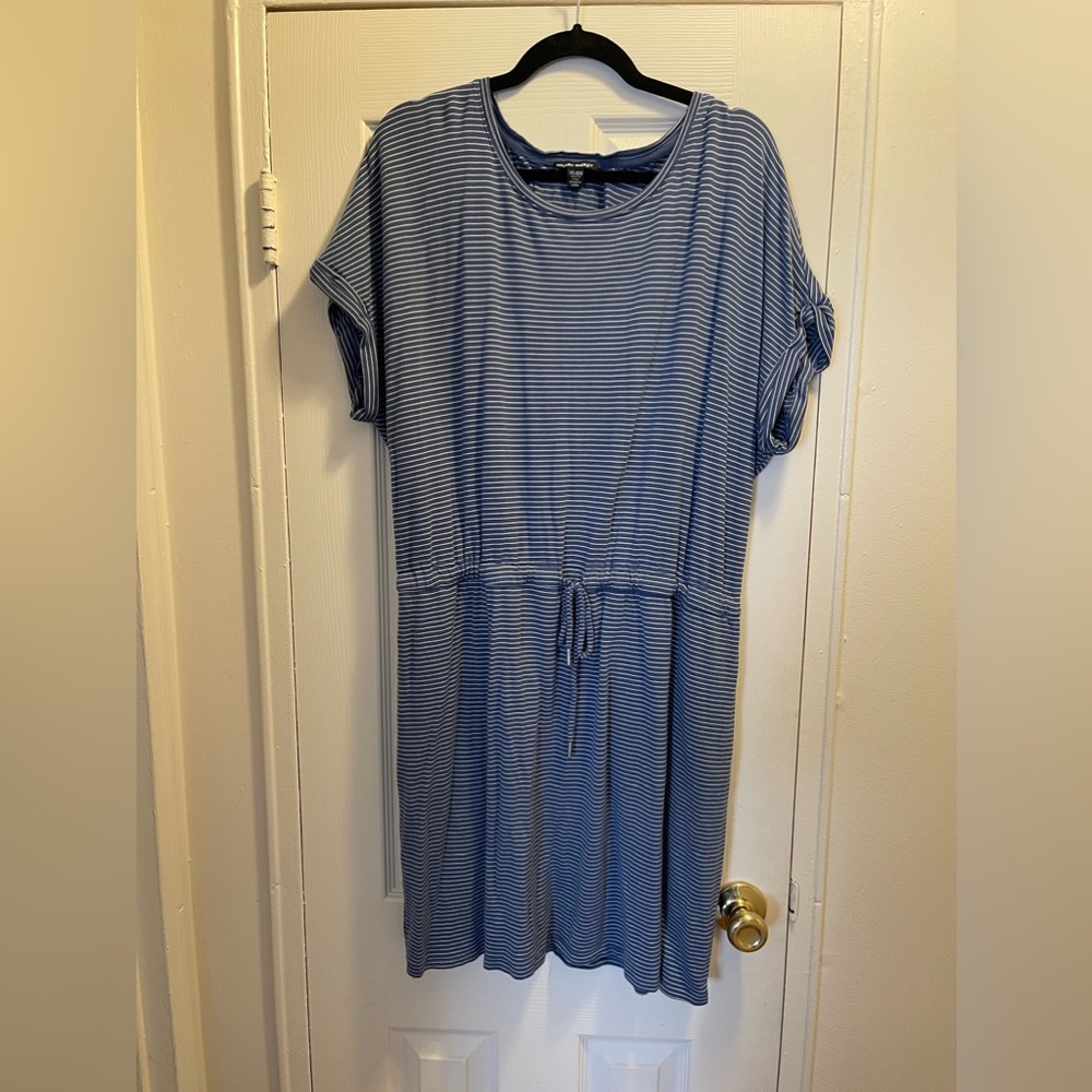 Hilary Radley XXL tshirt dress with waistband, worn once